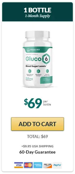 Gluco6 -1 bottle